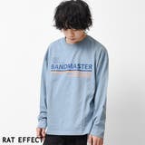 ライトブルー | BANDMASTERロゴプリントロングTシャツ トップス 長袖 | 子ども服 SHUSHU