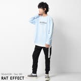 裾レイヤードロゴプリントロングTシャツ トップス 長袖 | 子ども服 SHUSHU | 詳細画像8 