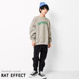 裏起毛アーチロゴプリントトレーナー スウェット 長袖 | 子ども服 SHUSHU | 詳細画像7 