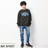 裏起毛アーチロゴ刺繍トレーナー スウェット 長袖 | 子ども服 SHUSHU | 詳細画像7