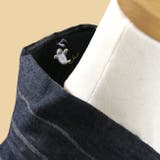 洗える 洒落 刺繍 半衿 ハロウィン柄 かぼちゃ おばけ 黒 白 半襟 | kimonocafe | 詳細画像4