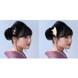 かんざし 簪 桜 洒落用 小紋 髪飾り 鼈甲調 | kimonocafe | 詳細画像3