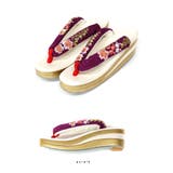 振袖用 草履 桜と藤 刺繍 フリーサイズ LLサイズ | kimonocafe | 詳細画像8 