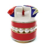 振袖用 草履 松竹梅 刺繍 パール 踵 フリーサイズ | kimonocafe | 詳細画像3 