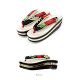 振袖用 草履 松竹梅 刺繍 パール 踵 フリーサイズ | kimonocafe | 詳細画像6 