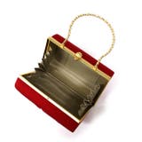 振袖用刺繍バッグ 鶴と松竹梅 縮緬 口金 成人式 豪華 レトロ 古典 6色 | kimonocafe | 詳細画像4 