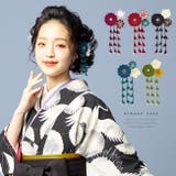 髪飾り つまみ細工 花 | kimonocafe | 詳細画像1 