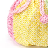 巾着袋 鹿の子絞りの巾着袋 七五三 | kimonocafe | 詳細画像3
