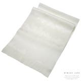 帯揚 白 桜柄 正絹 礼装 洒落 訪問着 着物 和装 帯上げ | kimonocafe | 詳細画像1