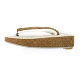 夏用天葛草履 天然の葛を使用した大人の軽くて歩きやすい夏草履 ペイズリー柄 | kimonocafe | 詳細画像4 