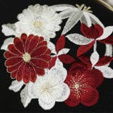振袖用バッグ 単品 四君子 刺繍 高級バッグ 日本製 成人式 振袖 | kimonocafe | 詳細画像3