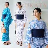 大人の浴衣 綿麻浴衣 単品 | kimonocafe | 詳細画像1