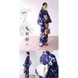 浴衣 レディース 大人花柄くっきり | kimonocafe | 詳細画像12