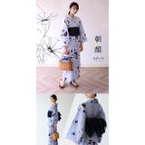 浴衣 レディース 大人花柄くっきり | kimonocafe | 詳細画像5
