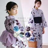 浴衣 レディース 大人花柄くっきり | kimonocafe | 詳細画像1