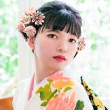 振袖用 髪飾り 桜のつまみ細工髪飾り2点セット 成人式 髪型 大人 つまみ細工 | kimonocafe | 詳細画像9