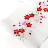 子供用 刺繍 半衿 七五三 女の子 桜 鞠 梅 花 お雛祭り お正月 | kimonocafe | 詳細画像4 