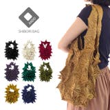 絞りバッグ 無地 HAM | kimonocafe | 詳細画像1 