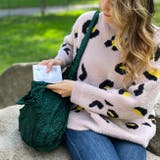 絞りバッグ 無地 HAM | kimonocafe | 詳細画像3 