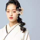 振り袖用髪飾り つまみ細工の髪飾り グリーン | kimonocafe | 詳細画像5
