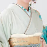 振袖用帯揚げ 手綱模様 ラメ | kimonocafe | 詳細画像4 
