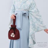 袴用巾着 桜刺繍 一本手 | kimonocafe | 詳細画像13 
