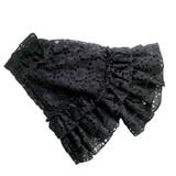 付け袖 レース  コスプレ レース袖 着物用 レースの振袖 黒 白 | kimonocafe | 詳細画像5 