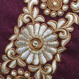振袖用刺繍半衿 インド刺繍風 エスニック 刺繍 半衿 半襟 成人式 | kimonocafe | 詳細画像5