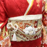 振袖 帯揚げ 華更紗 | kimonocafe | 詳細画像4