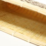 籠 ハンドバッグ 高級手編みのカゴバッグ タイ製 竹 編みカゴ | kimonocafe | 詳細画像4
