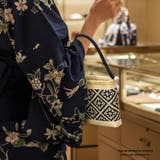 籠 ハンドバッグ 高級手編みのカゴバッグ タイ製 竹 編みカゴ | kimonocafe | 詳細画像8