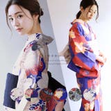 浴衣単品 女性浴衣 アンティーク系 | kimonocafe | 詳細画像1