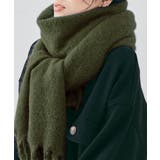 スフレニットフリンジマフラーニットマフラー ボリュームマフラー 秋冬 | kirakiraShop  | 詳細画像31 