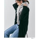 スフレニットフリンジマフラーニットマフラー ボリュームマフラー 秋冬 | kirakiraShop  | 詳細画像7 