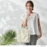 インナーバッグ付き バンブーハンドルスクエアクリアバッグ 小物 | kirakiraShop  | 詳細画像5 