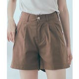 コーヒー | コットンリネンショートパンツ 2サイズ ボトムス | kirakiraShop 