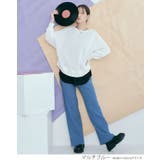 リブニットセミワイドパンツ ボトムス ワイドパンツ | kirakiraShop | 詳細画像13