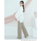 リブニットセミワイドパンツ ボトムス ワイドパンツ | kirakiraShop | 詳細画像24