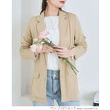 ポンチ素材テーラードジャケット 2タイプ テーラードジャケット | kirakiraShop | 詳細画像16