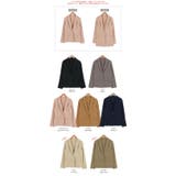 ポンチ素材テーラードジャケット 2タイプ テーラードジャケット | kirakiraShop | 詳細画像2