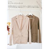 ポンチ素材テーラードジャケット 2タイプ テーラードジャケット | kirakiraShop | 詳細画像20