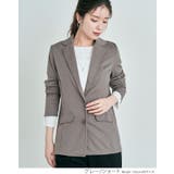 ポンチ素材テーラードジャケット 2タイプ テーラードジャケット | kirakiraShop | 詳細画像6