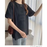 立体ロゴオーバーTシャツ 3サイズ トップス | kirakiraShop  | 詳細画像12 