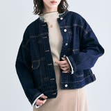 フリンジデニムジャケット ライトアウター デニムジャケット