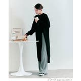 フロントスリットニットワンピース ニットワンピース ミディアム丈 | kirakiraShop  | 詳細画像4 