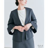 OUI CLASSYノーカラーフレアスリーブジャケット 3サイズ | kirakiraShop | 詳細画像10