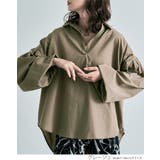 オーバーサイズスキッパーブラウス トップス スキッパーブラウス | kirakiraShop  | 詳細画像11 