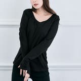 ブラック | 指穴付き裏起毛シルキーウォームインナーカットソー 全4タイプ4色3サイズ インナ… | kirakiraShop 