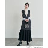 深Vチュニックニットベスト トップス ニットベスト | kirakiraShop | 詳細画像10