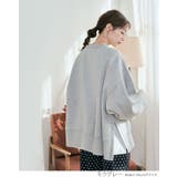 裏起毛スリットカレッジロゴスウェット トップス 裏起毛スウェット | kirakiraShop  | 詳細画像8 